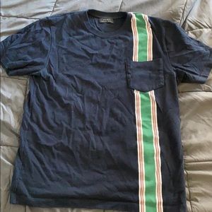 Zara Navy Stripe Tee